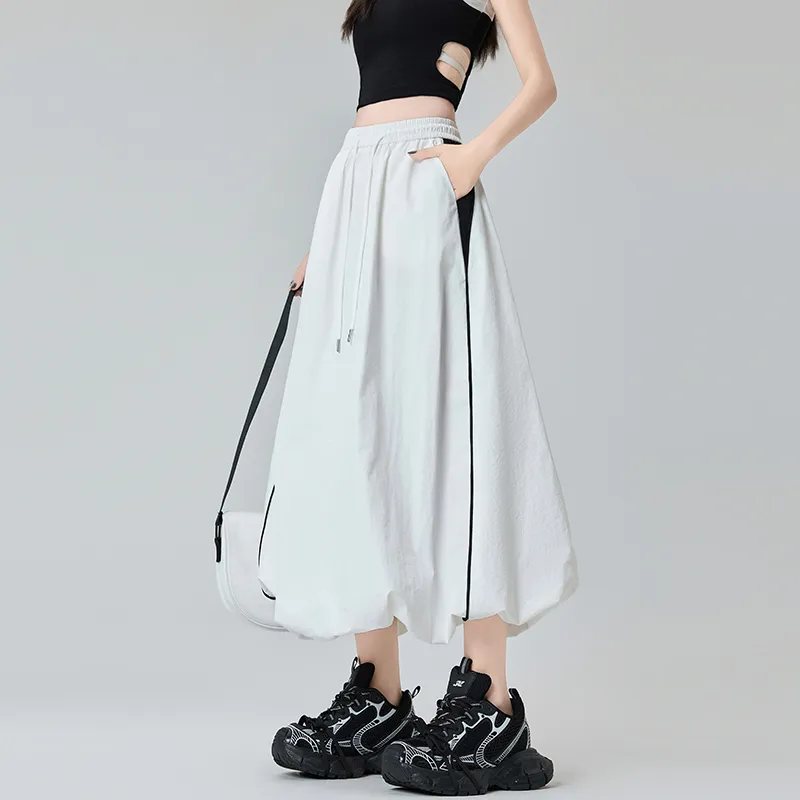 HTHK Casual Long Skirts Women's-12