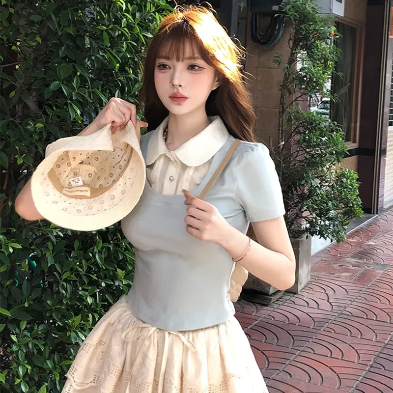 HTHK Two Piece Skirt Sets Women's-3