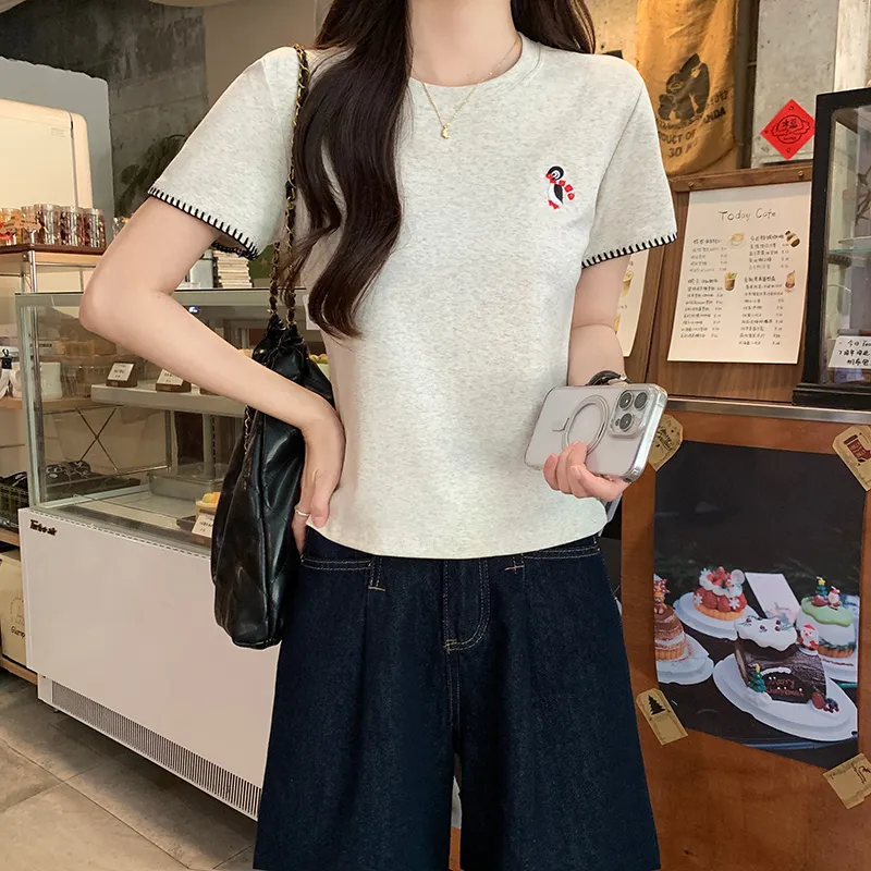 HTHK Regular Casual T Shirt Women's-5