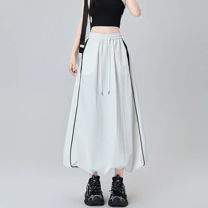 HTHK Casual Long Skirts Women's-8