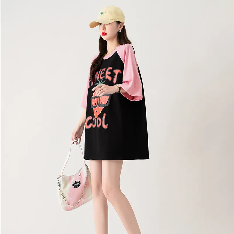 HTHK Raglan Sleeve T Shirt Women's-3