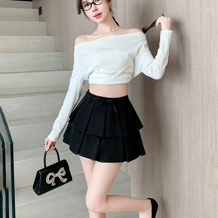 HTHK Casual Short Skirts Women's-14