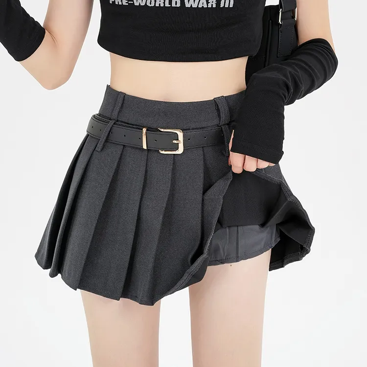 HTHK Casual Short Skirts Women's-4