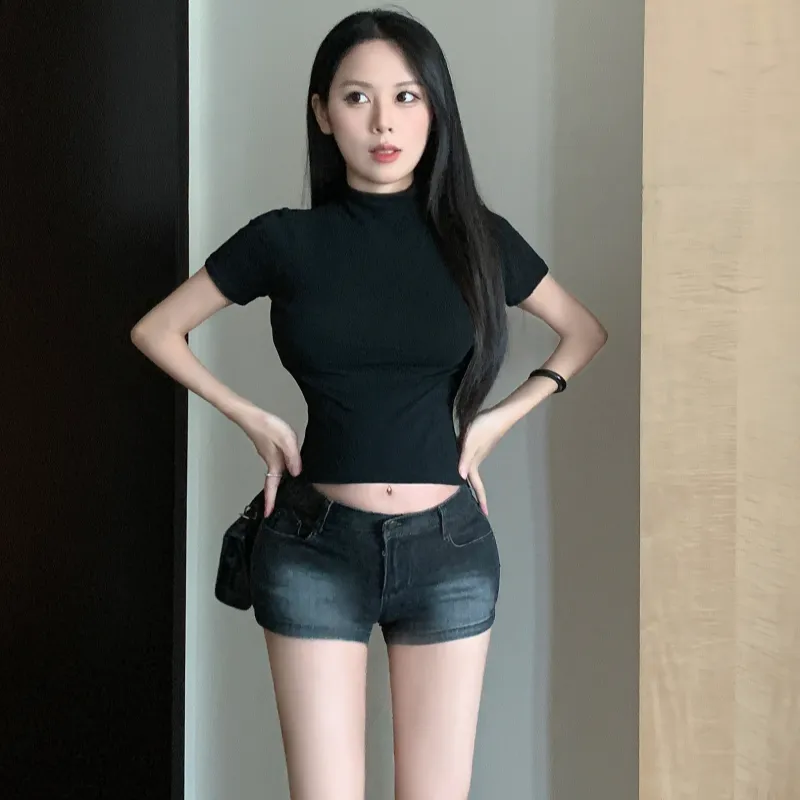HTHK Denim Shorts Women's-9