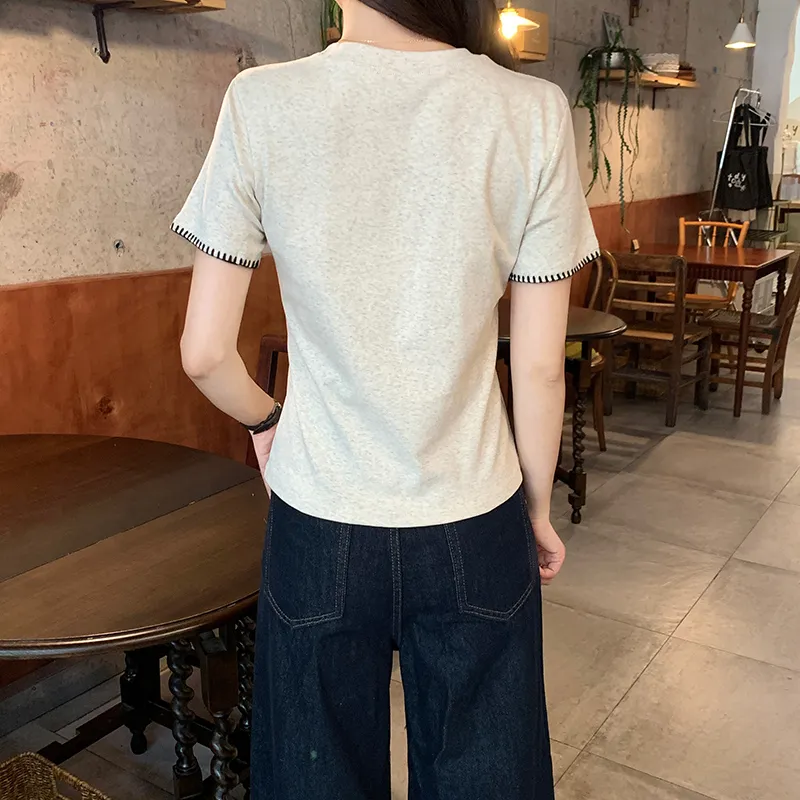 HTHK Regular Casual T Shirt Women's-1