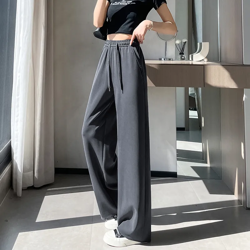 HTHK Casual Pants Women's Gray/Black/White-32