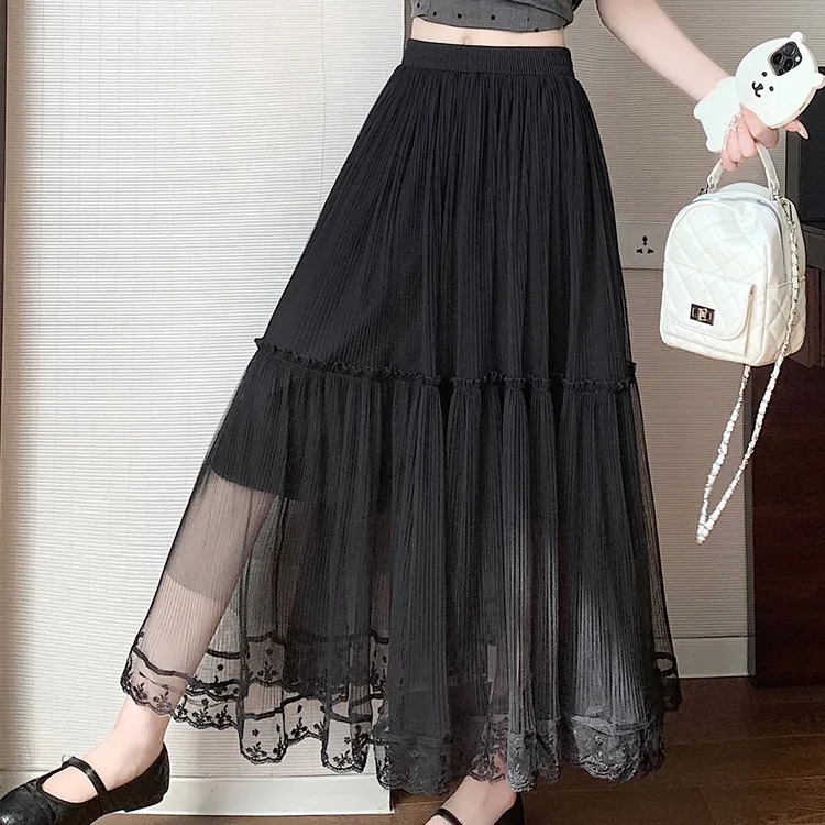 HTHK Casual Long Skirts Women's-3