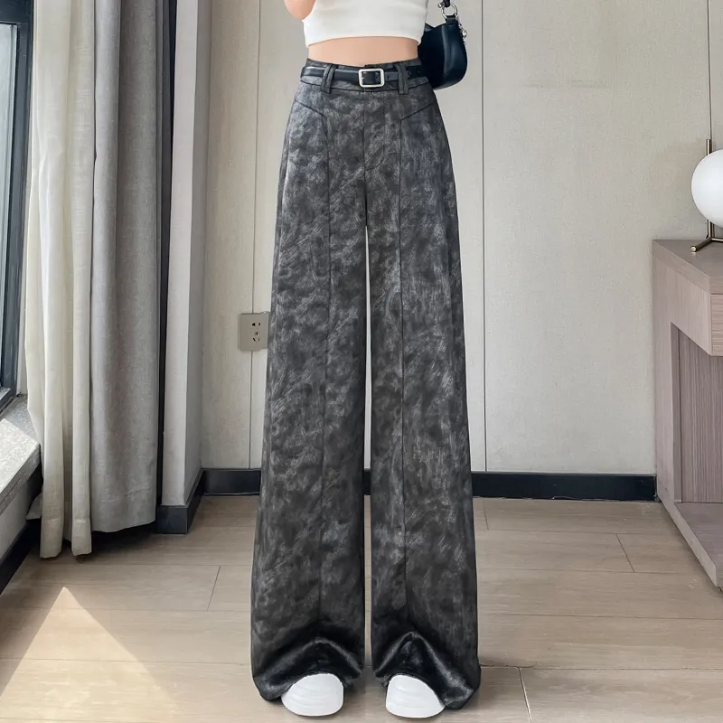 HTHK Casual Pants Women's Apricot/Black-26