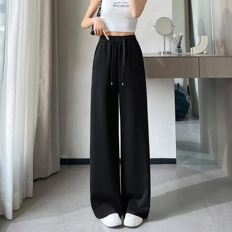 HTHK Casual Pants Women's Gray/Black/White-36