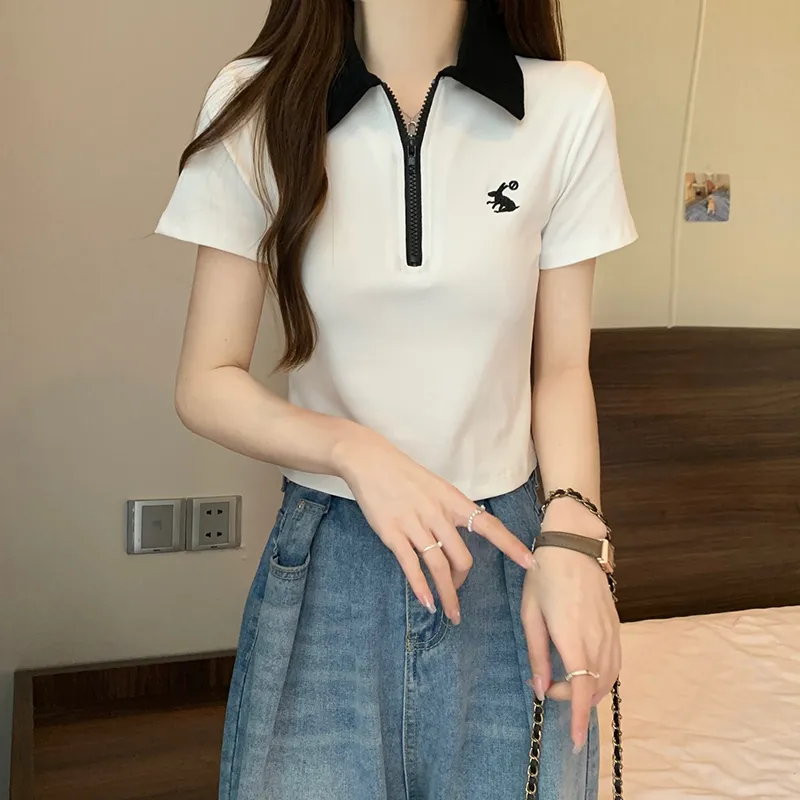 HTHK T Shirts Women's White-4