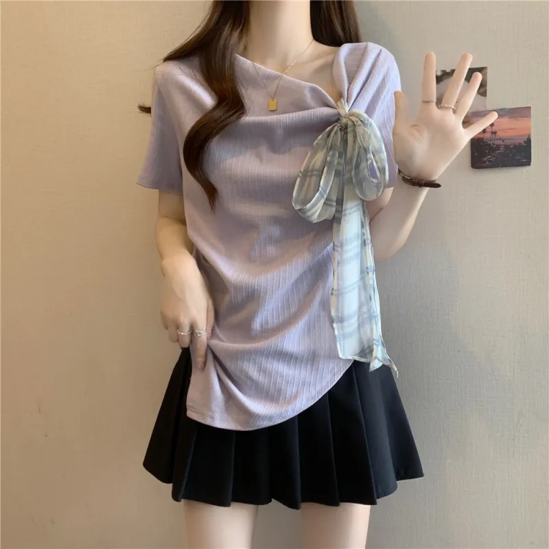 HTHK T Shirts Women's Purple-4