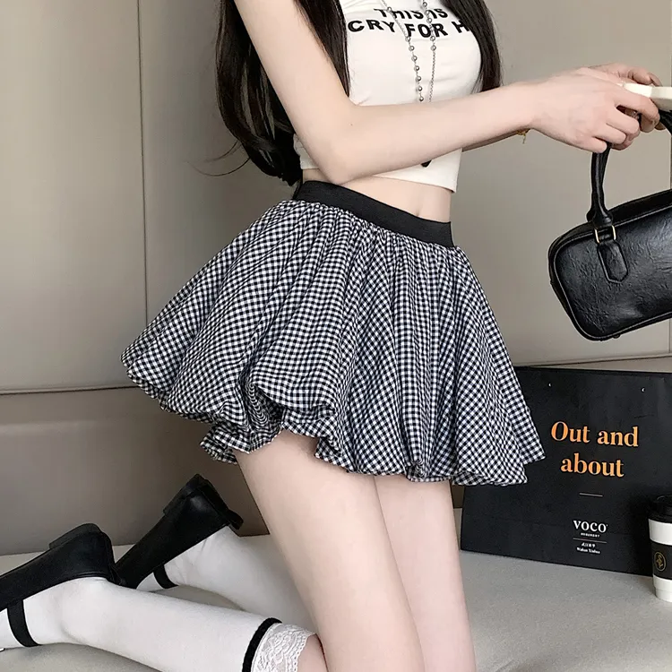 HTHK Casual Short Skirts Women's-14