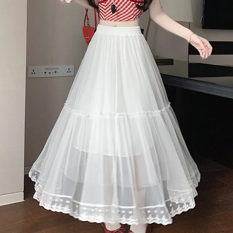 HTHK Casual Long Skirts Women's-8