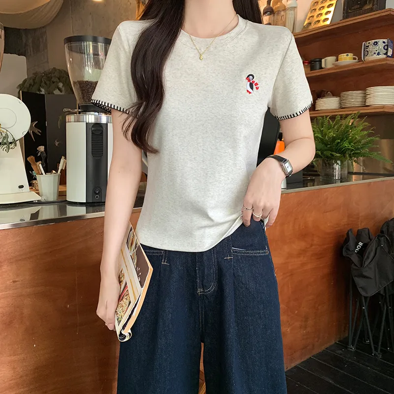 HTHK Regular Casual T Shirt Women's-3