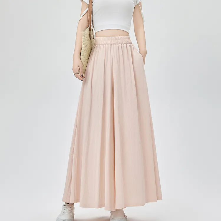 HTHK Casual Pants Women's Black/Pink/Khaki/Apricot-8