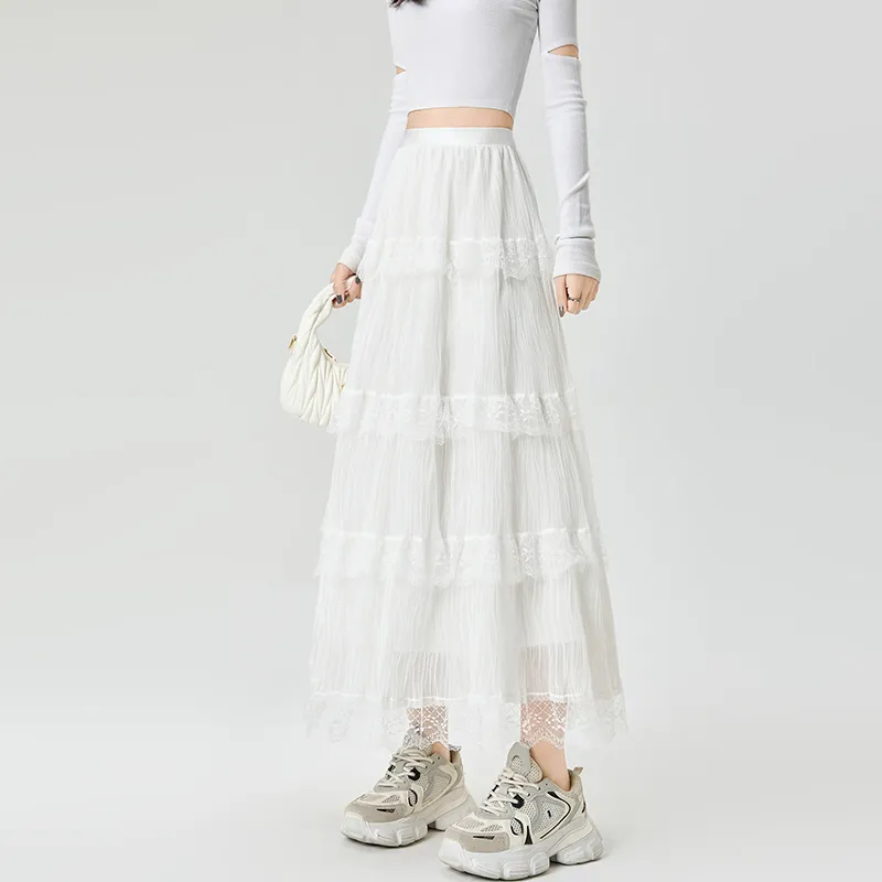 HTHK Casual Long Skirts Women's-3