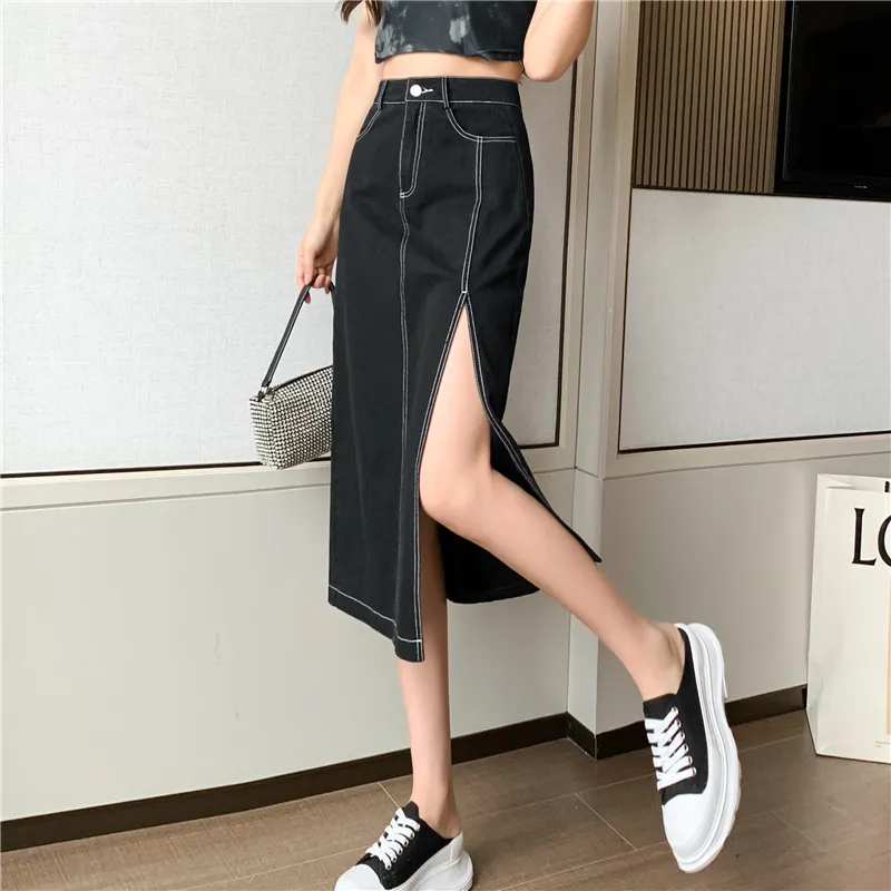 HTHK Casual Long Skirts Women's-1