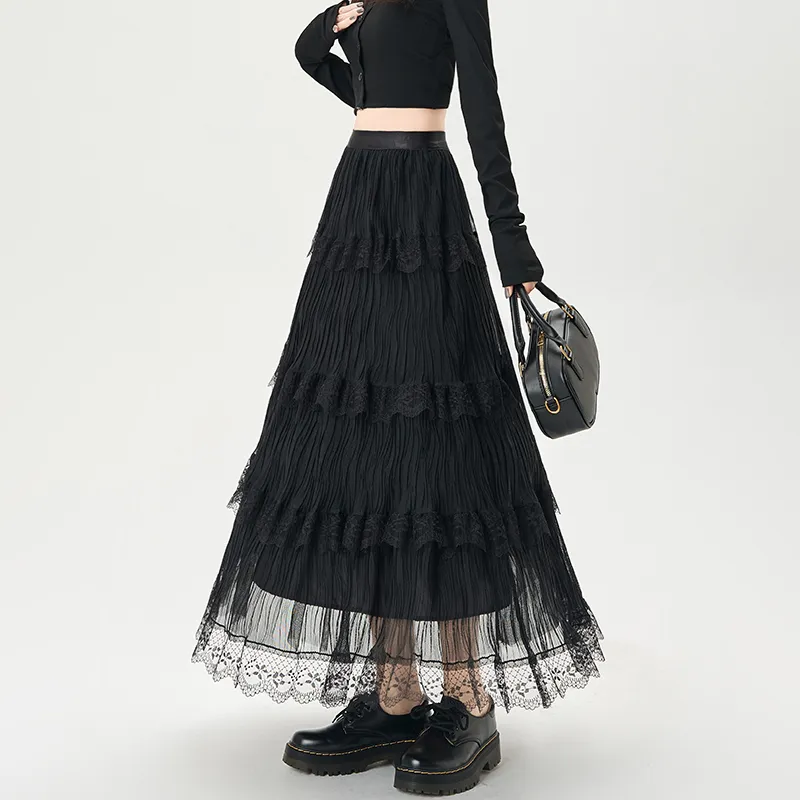 HTHK Casual Long Skirts Women's-8