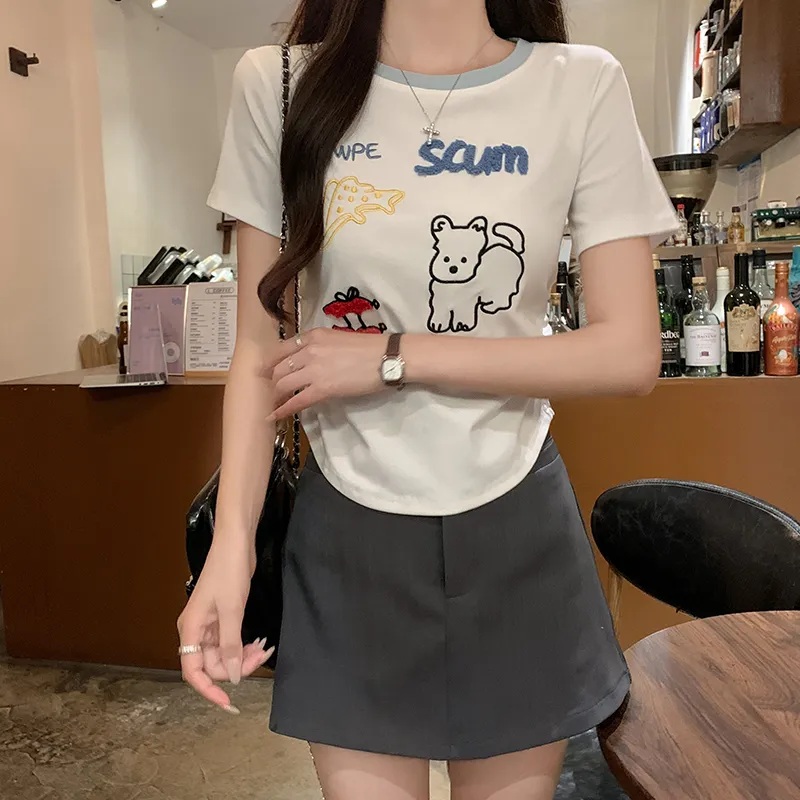 HTHK Set in Sleeve T Shirt Women's-6