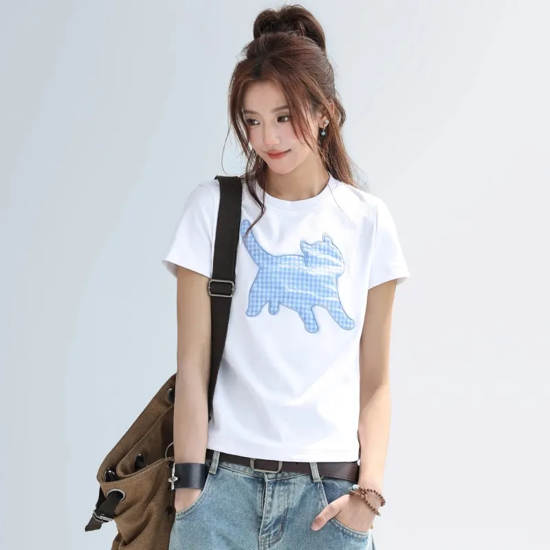 CHANT'2nd Set in Sleeve T Shirt Women's-10