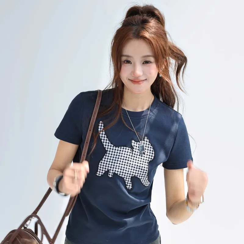 CHANT'2nd Set in Sleeve T Shirt Women's-6