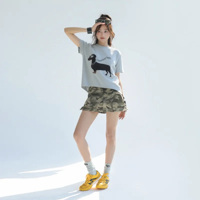 CHANT'2nd Set in Sleeve T Shirt Women's-3