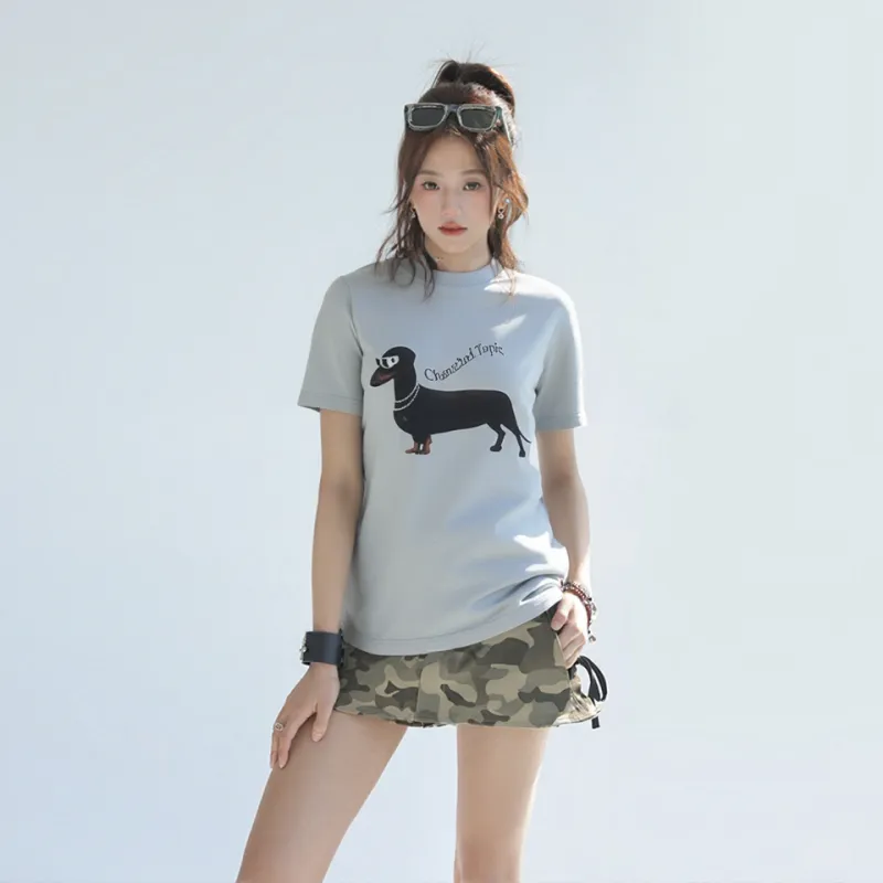 CHANT'2nd Set in Sleeve T Shirt Women's-2