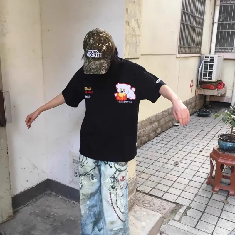 PAINT STAIN T-Shirts Unisex-3