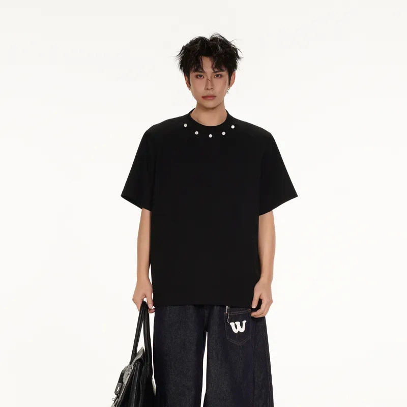 ZYKY American Luxury Streetwear Basic Versatile Commute Cropped T Shirt Unisex-8