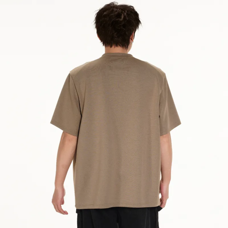 ZYKY American Luxury Streetwear Basic Versatile Commute Cropped T Shirt Unisex-5