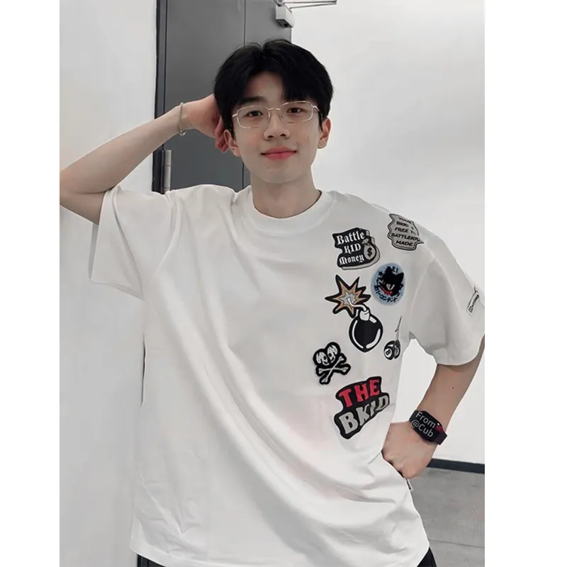 PAINT STAIN T Shirts Unisex-11