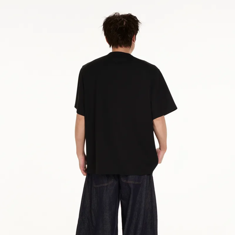 ZYKY American Luxury Streetwear Basic Versatile Commute Cropped T Shirt Unisex-11