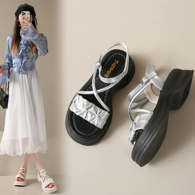 PARK DANCE One Strap Sandals Women's-8