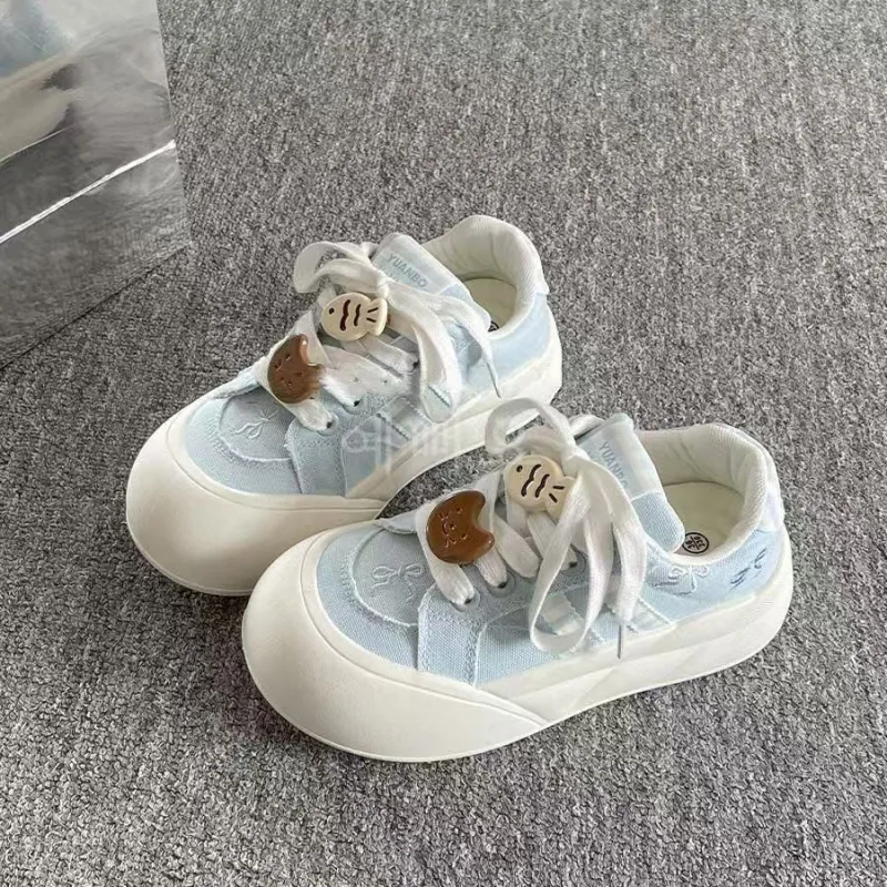 PARK DANCE Low Top Skateboard Shoes Women's-1