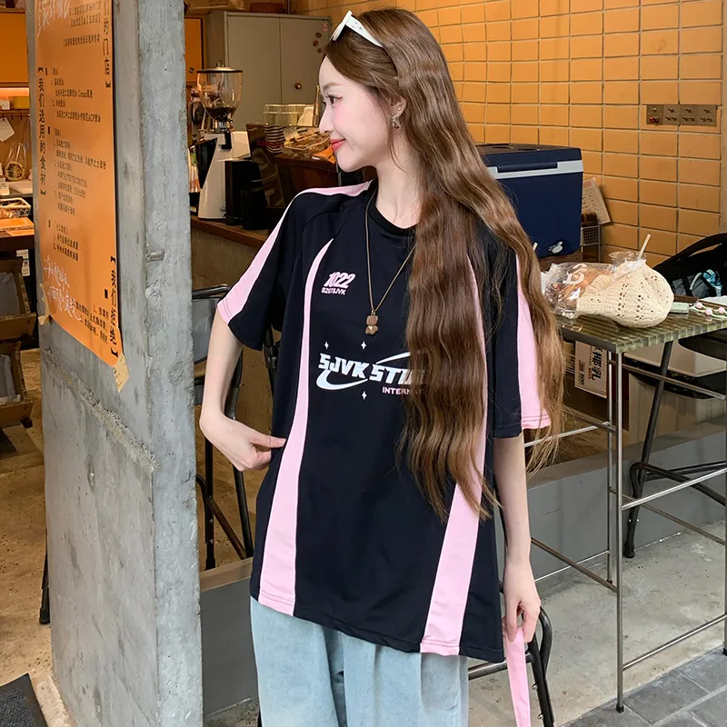 QIAOMONVHAI T Shirts Women's Black-2