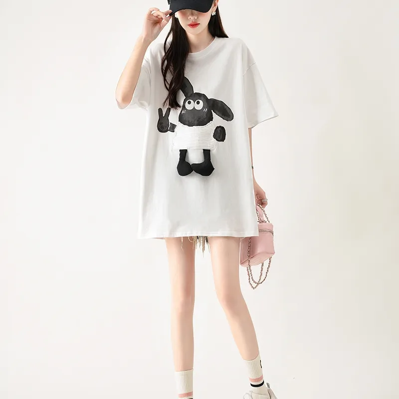 KUNZHUDAXIANG T Shirts Women's-4