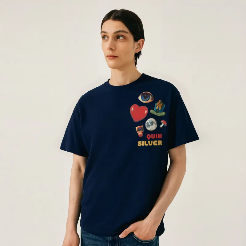 Quiksilver T Shirts Unisex-6