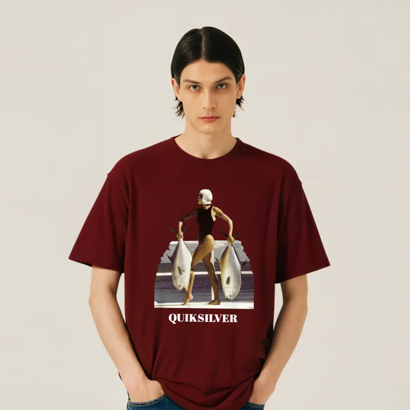 Quiksilver T Shirts Unisex-16