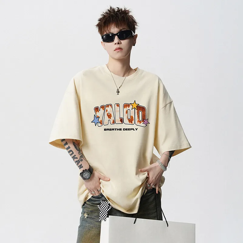Yalu Short Sleeved T Shirt Unisex-12