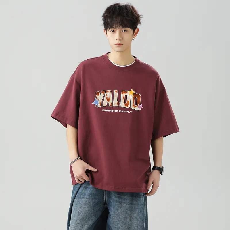 Yalu Short Sleeved T Shirt Unisex-23