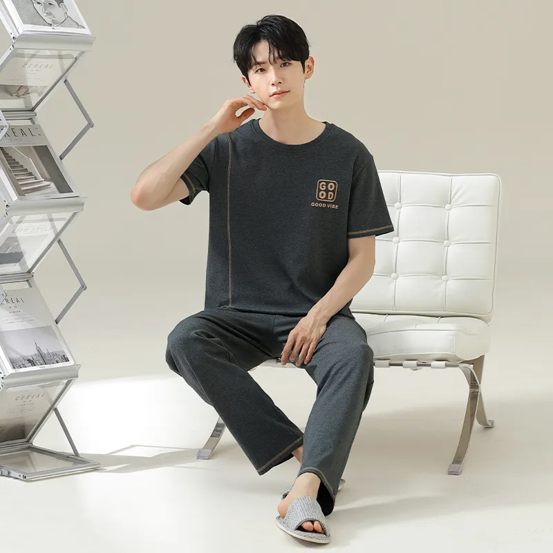 FENTENGCARE Pajama Set Men's Image Color-1