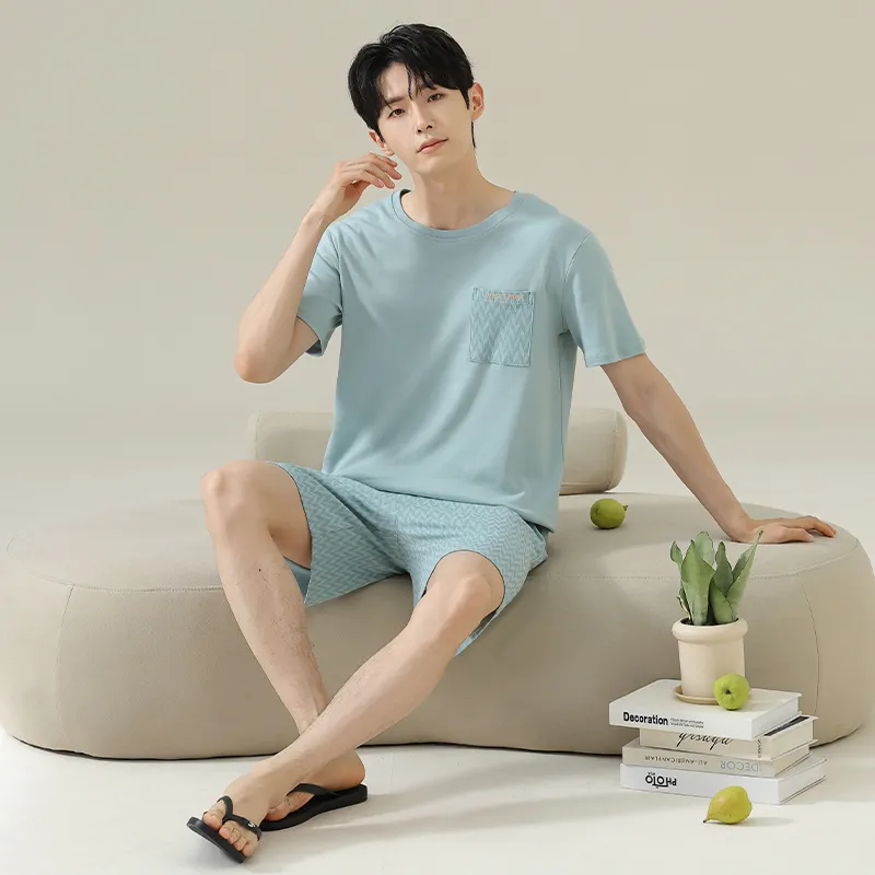 FENTENGCARE Pajama Set Men's Image Color-1