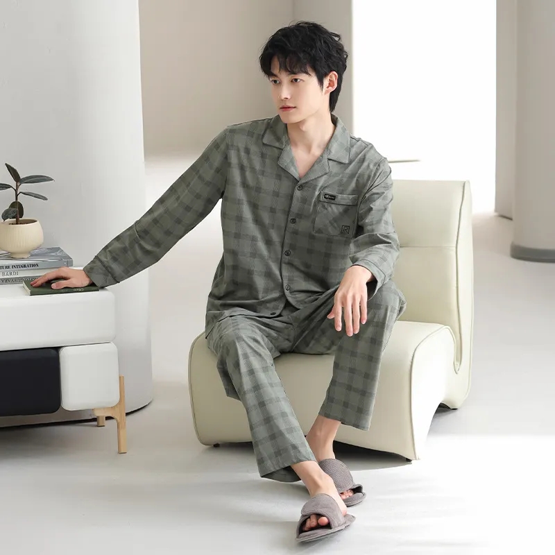 FENTENGCARE Pajama Set Men's Image Color-1
