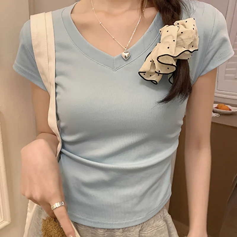 Puppytown Set in Sleeve T Shirt Women's-10