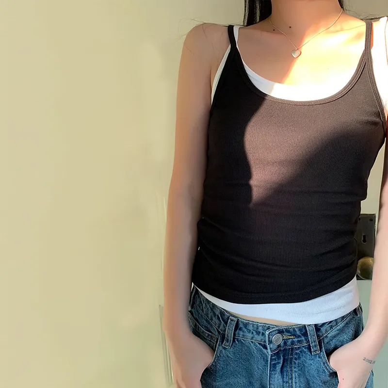Puppytown Tank Top Women's White-3