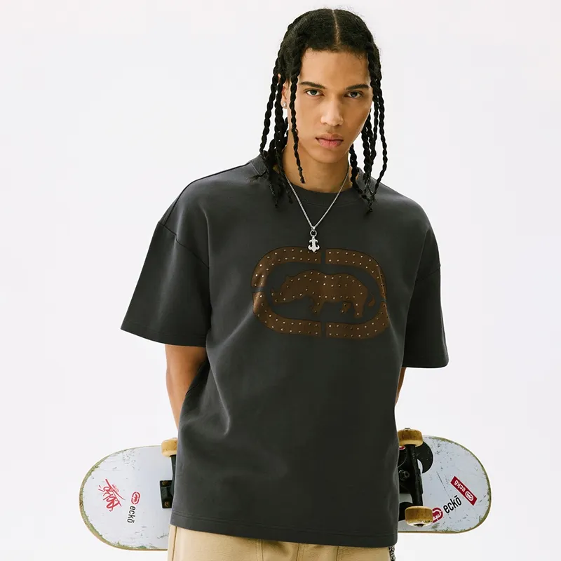 Ecko T Shirts Men Gray-2