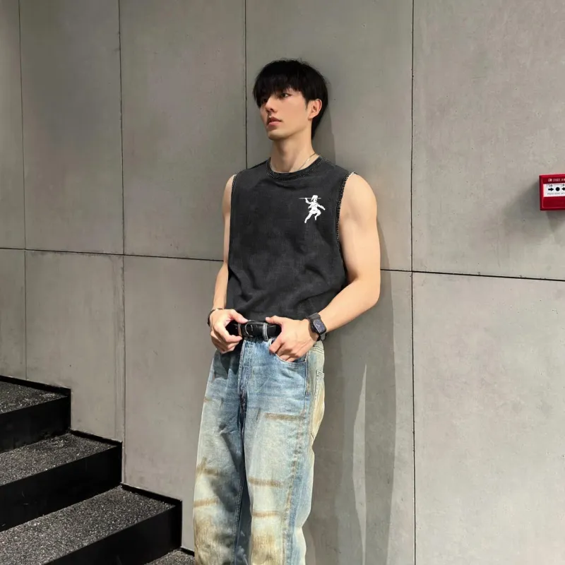 FOREST LIBRARY Tank Tops Unisex-9