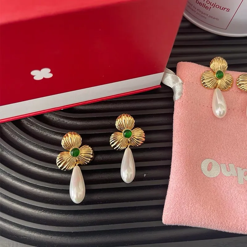 Oups! Desert Mystery Collection Zircon Unique Elegant, Fashion Versatile Original Hoop Earrings Women's-9