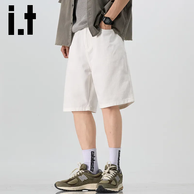 Izzue Denim Shorts Unisex-15