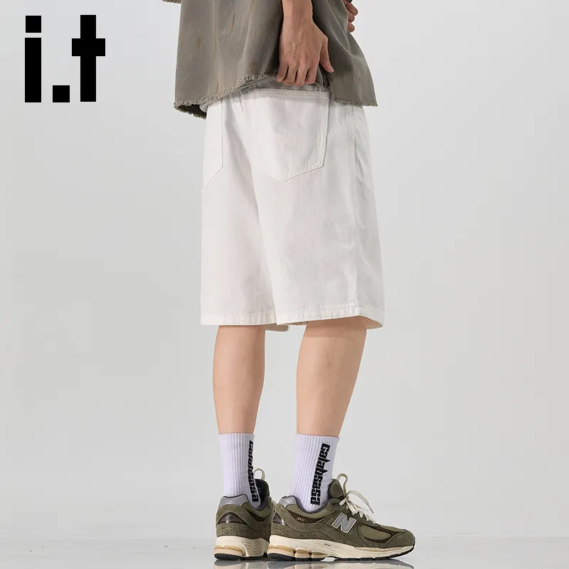 Izzue Denim Shorts Unisex-14